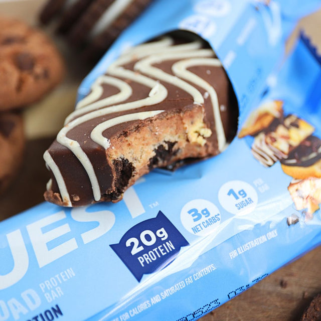 Cookie Commotion Overload Quest Proteinriegel