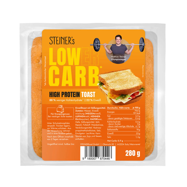 Lower-Carb* High Protein Toast