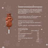 Schneemann-Schokoladenlolli Vollmilch 10 g