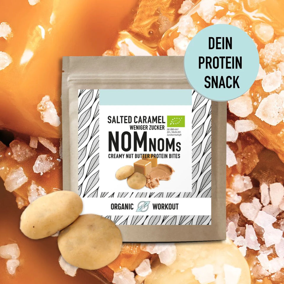 NomNoms Protein Bites | Salted Caramel | Bio