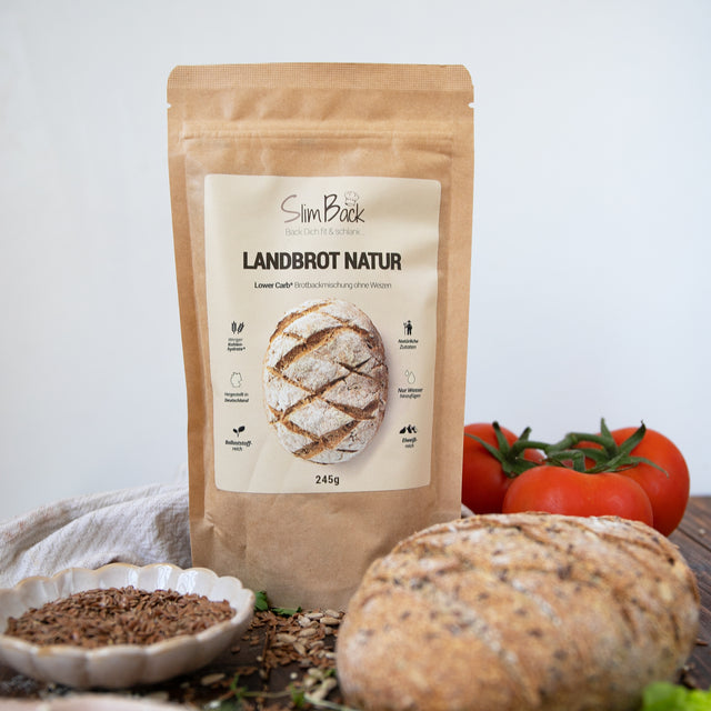 Lower-Carb* Landbrot Natur Backmischung