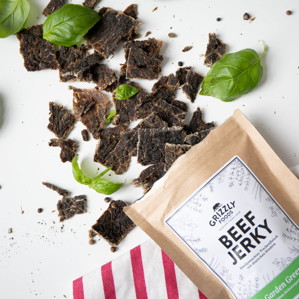 Beef Jerky Garden Greens  | 50g