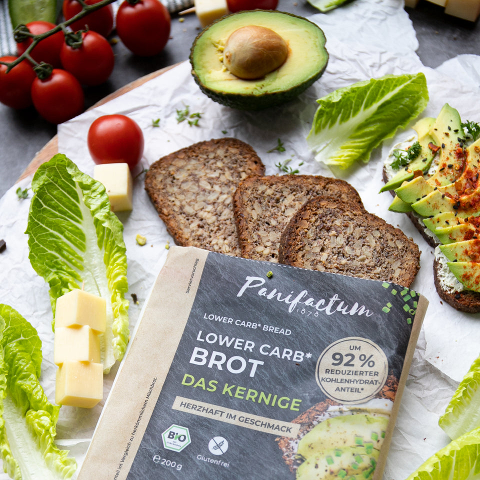 Lower-Carb* Brot | Das Kernige | Bio