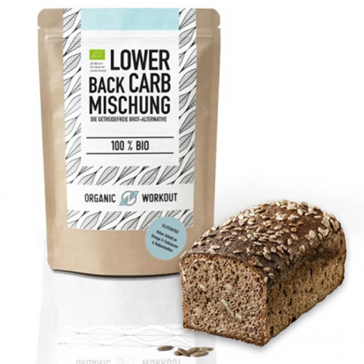 Lower-Carb* Brot Backmischung | Bio