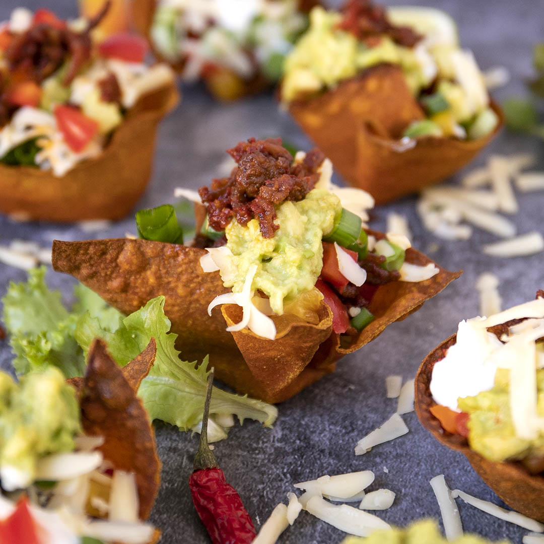 Low-Carb Taco Cups