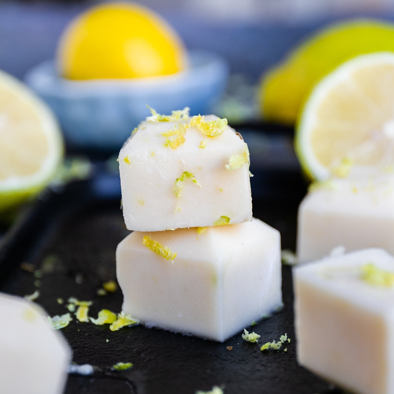 Low-Carb Lemon Protein Fat Bombs