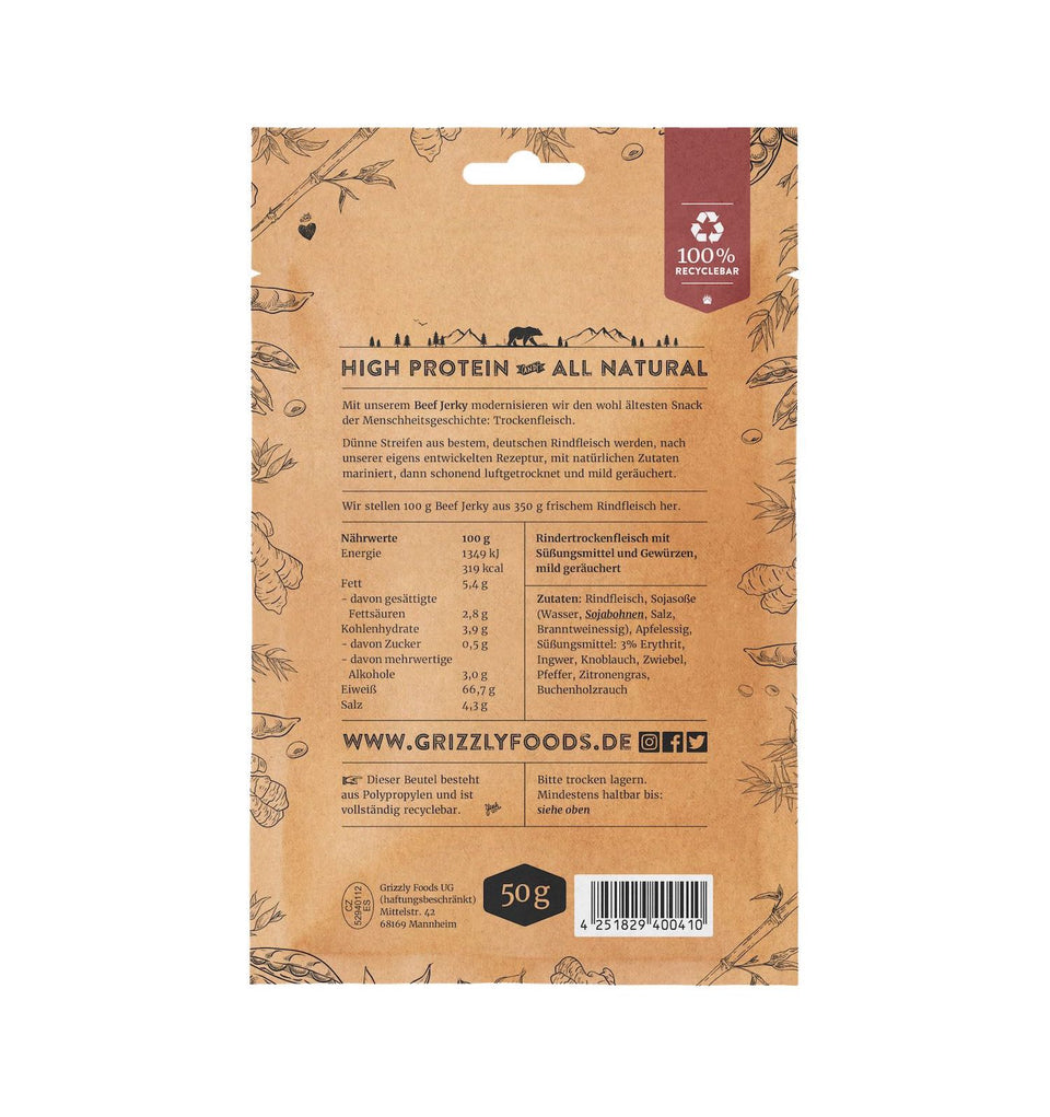 Beef Jerky Teriyaki | 50g