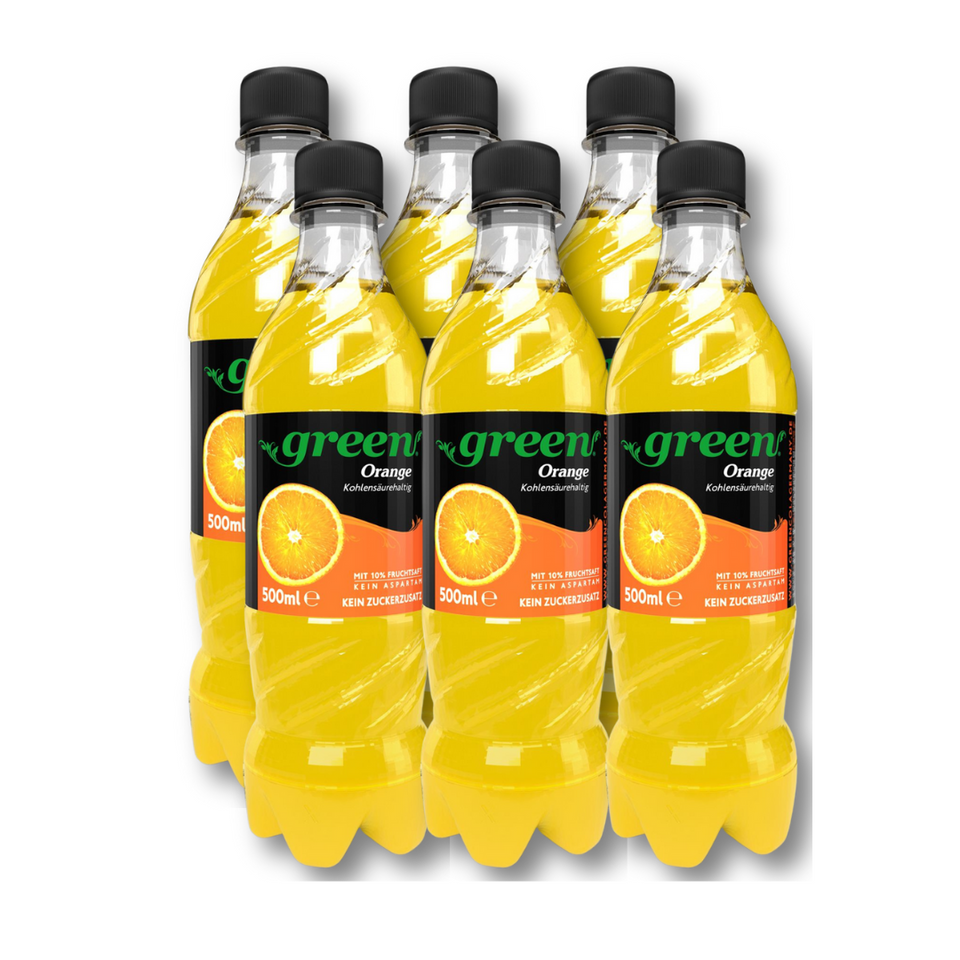 Green Orange Flasche 500 ml | VORTEILSPACK