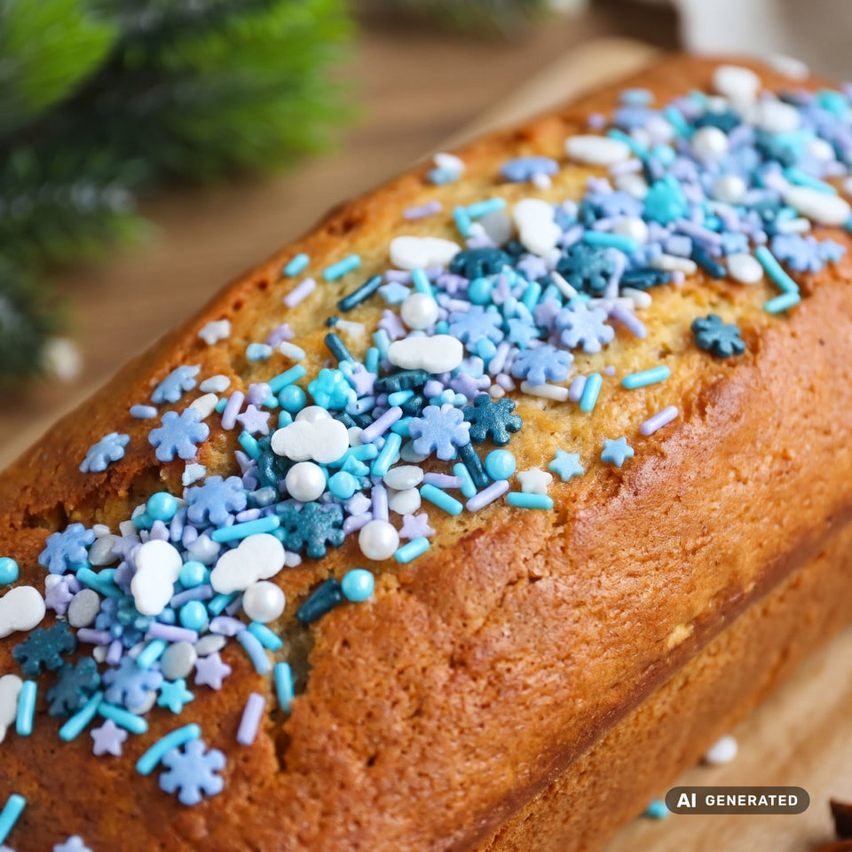 Kuchen mit Streuselmix Frozen Magic