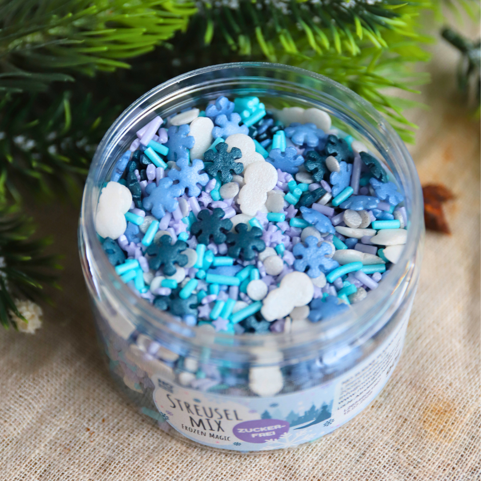 Zuckerfreier Streuselmix Frozen Magic