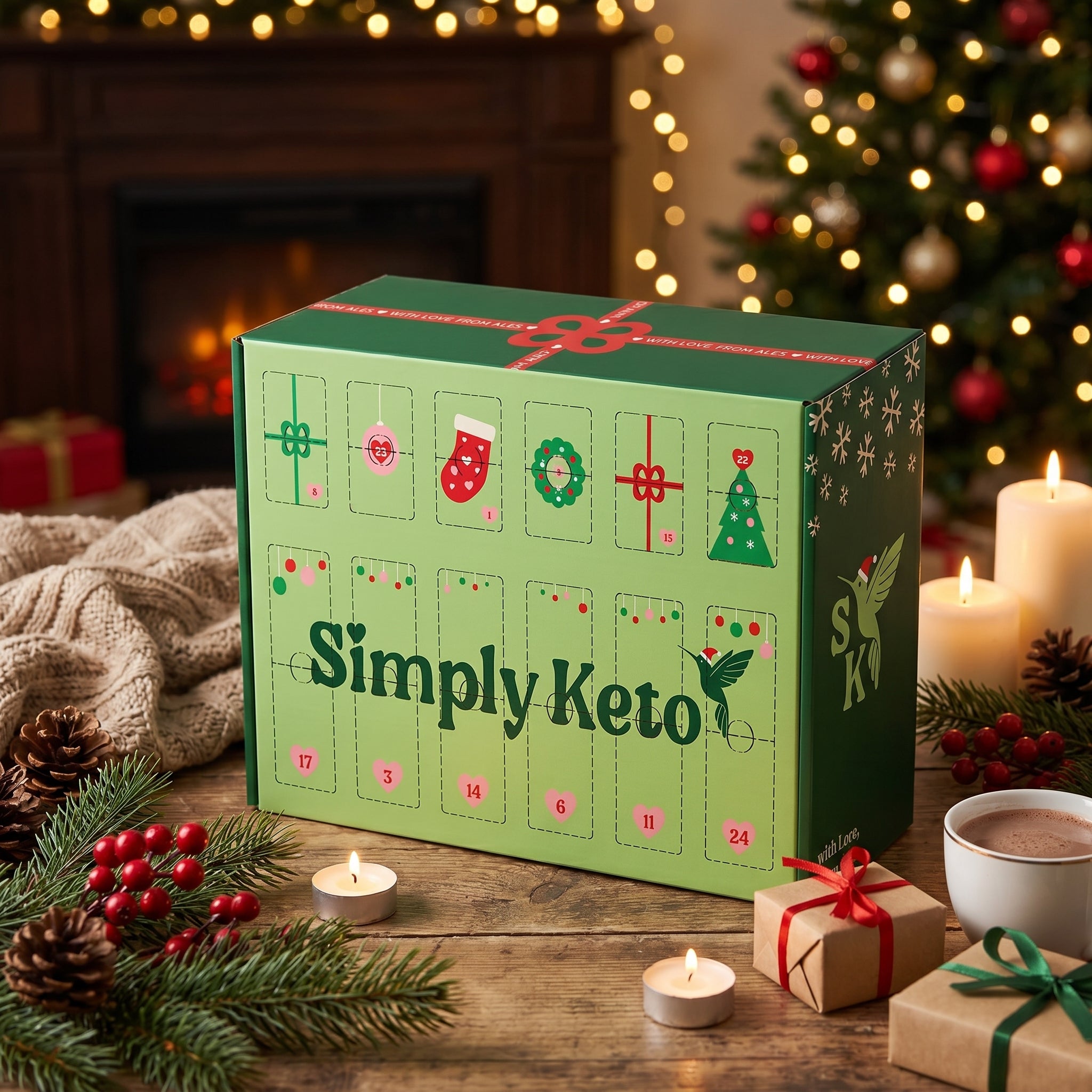 Simply Keto Low Carb und Keto Adventskalender