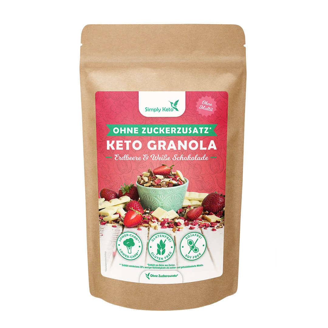 Erdbeer-Knusper-Granola 500 g