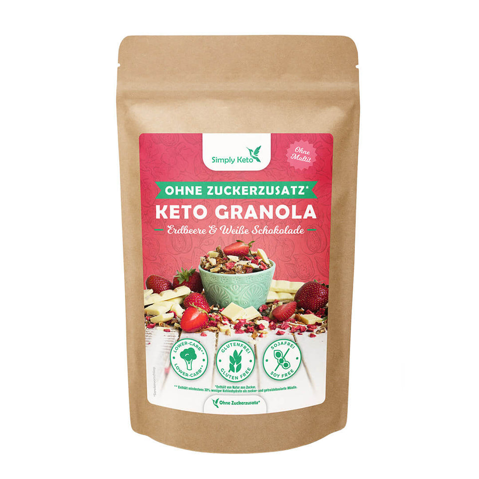 Erdbeer-Knusper-Granola 500 g