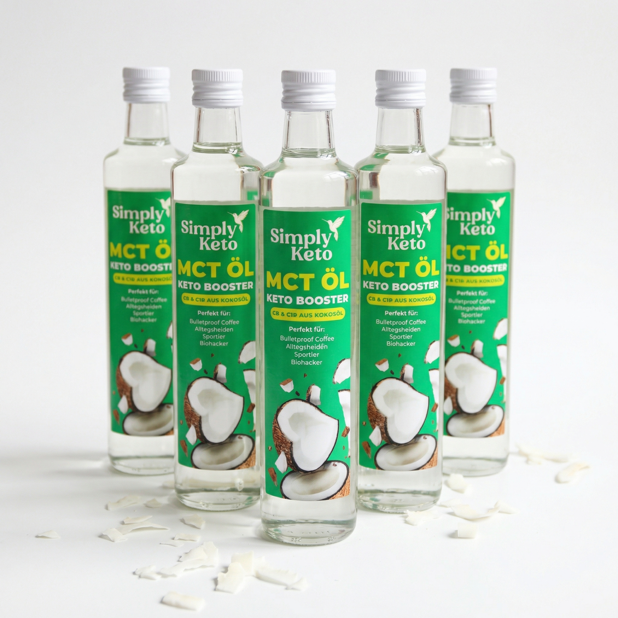 MCT-Öl  | 500 ml | 5er Vorteilspack