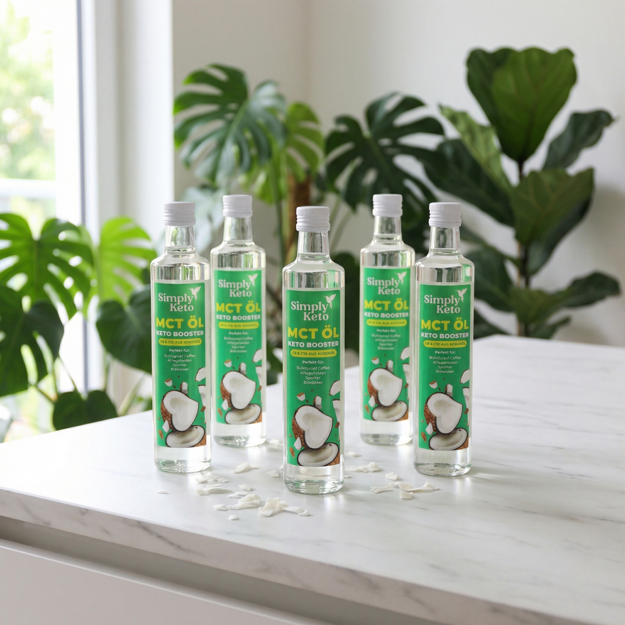 MCT-Öl  | 500 ml | 5er Vorteilspack