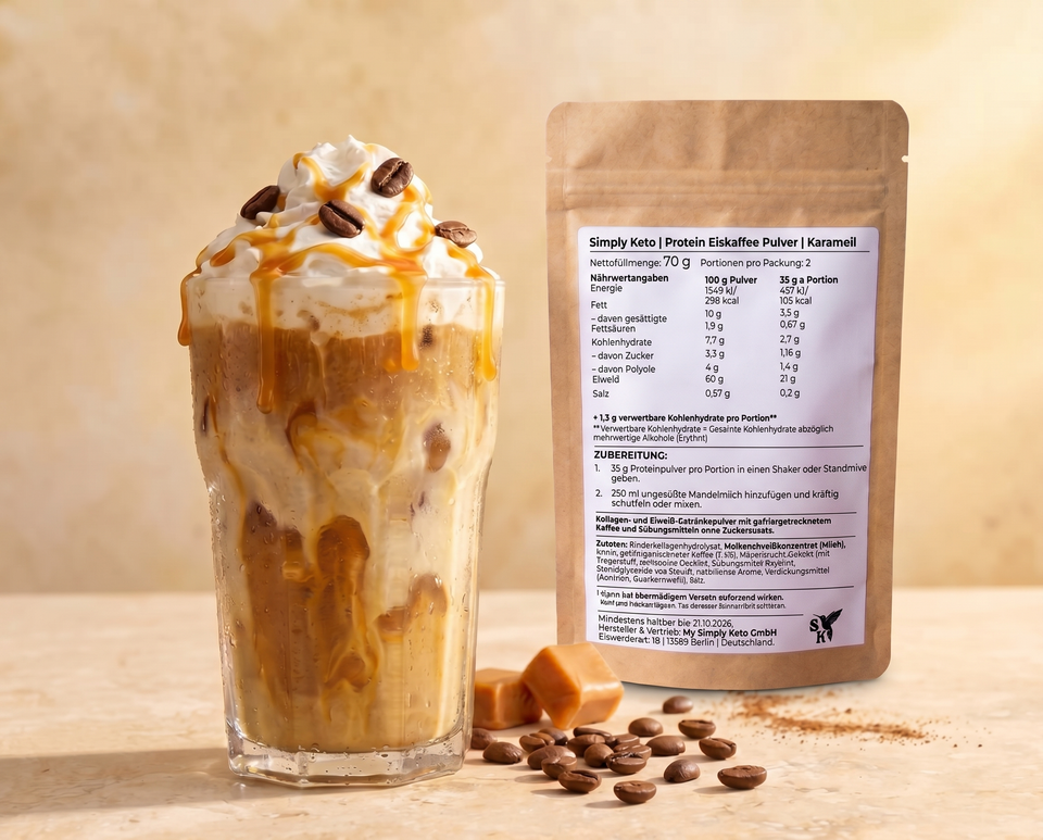 PROBE Protein Eiskaffee ohne Zucker (2 Portionen)