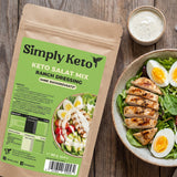 Keto Salatkrönung | Ranch Dressing