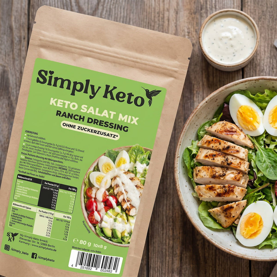 Keto Salatkrönung | Ranch Dressing