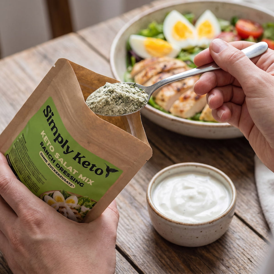 Keto Salatkrönung | Ranch Dressing
