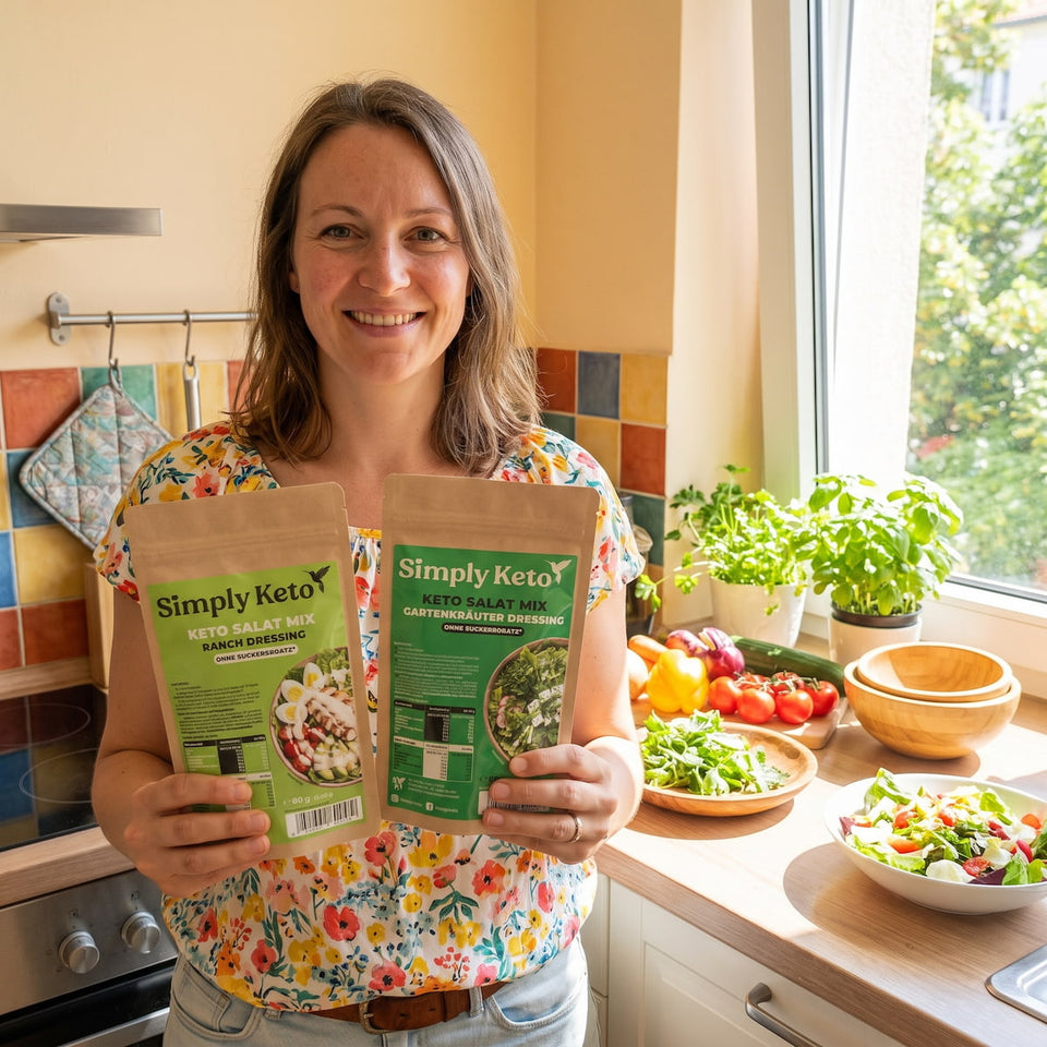 Keto Salatkrönung | Gartenkräuter Dressing