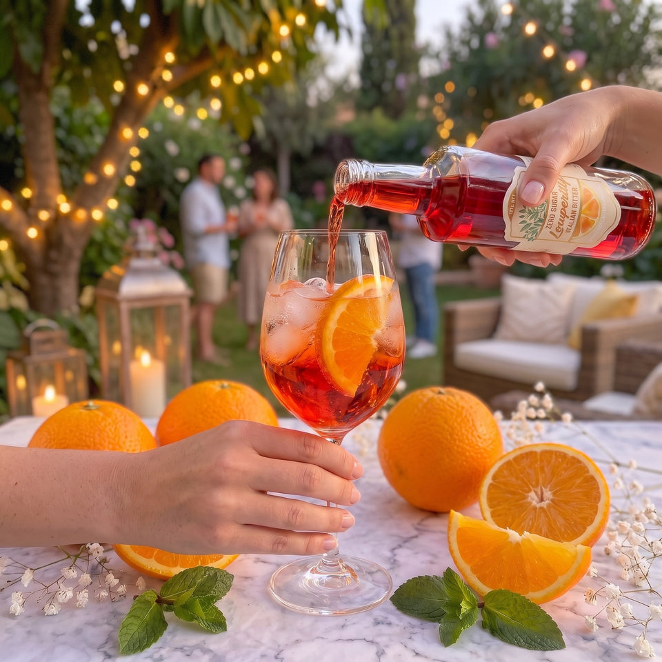 Lowperitif italian Bitter | Alkoholhaltiger Aperitif ohne Zucker