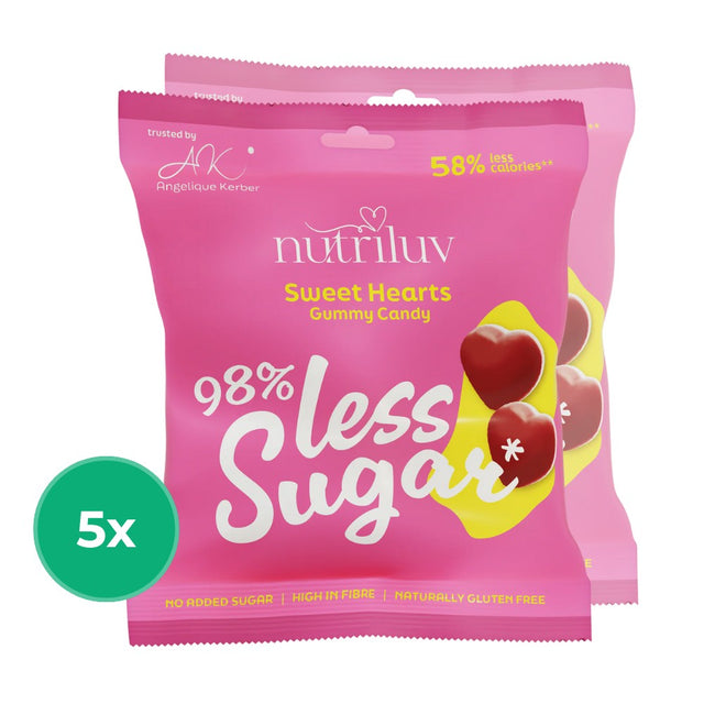 Nutriluv Less Sugar - Lower-Carb* Fruchtgummis ohne Zuckerzusatz