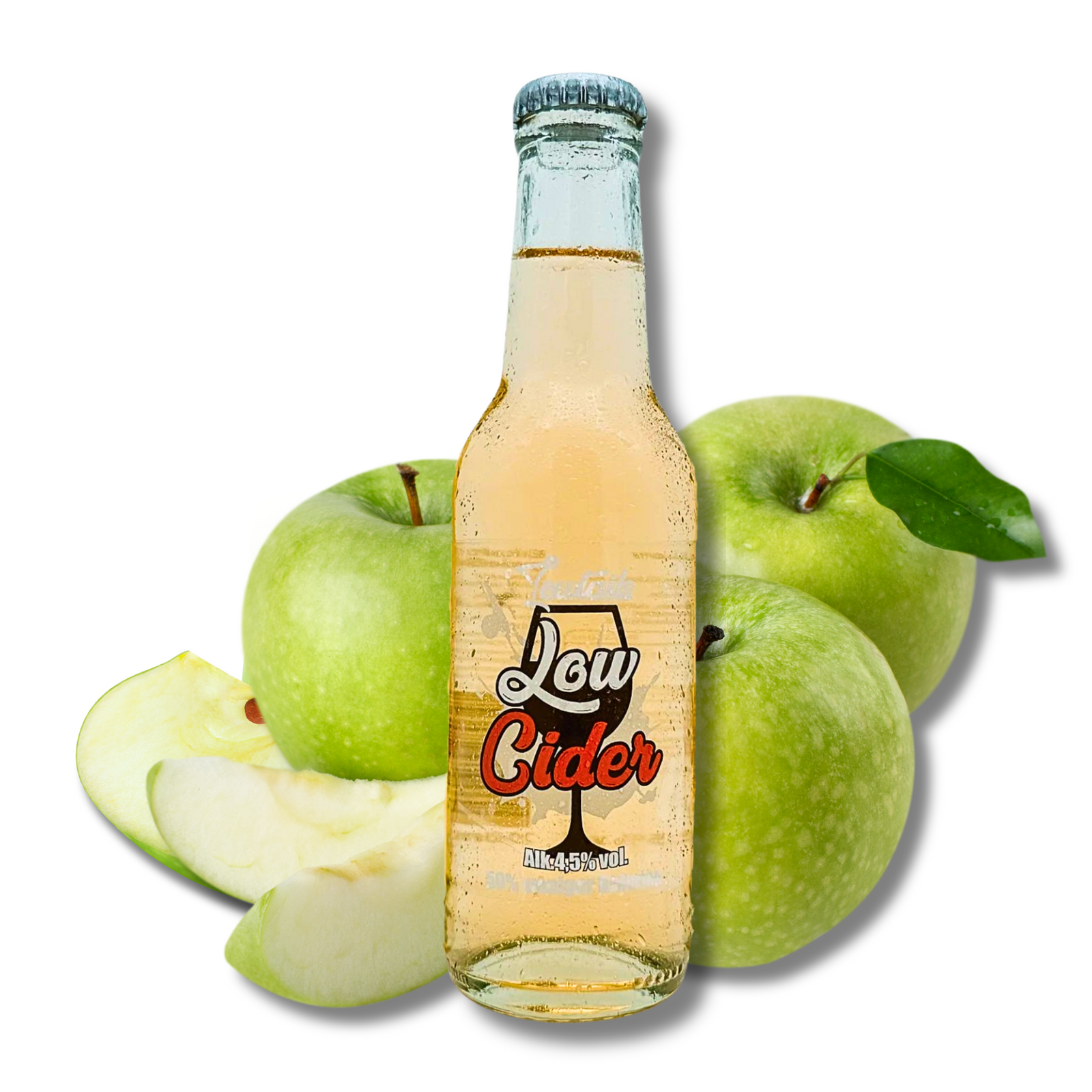 Lowcider | Alkoholhaltiger Apfelcider ohne Zucker