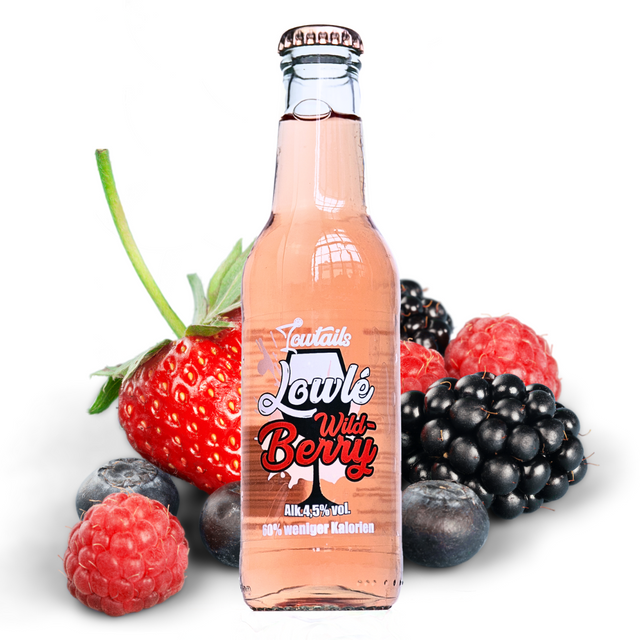 Lowlé Wildberry | Alkoholhaltiger Cocktail