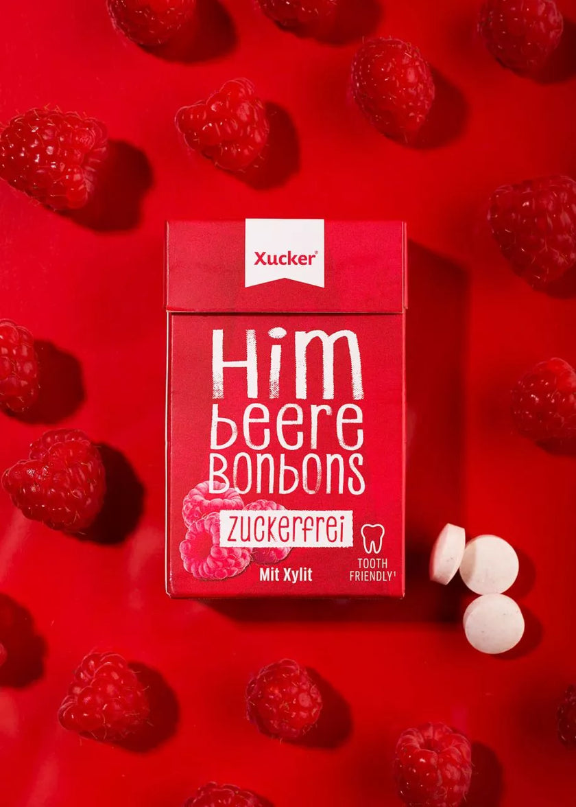 Bonbons mit Xylit | Himbeere