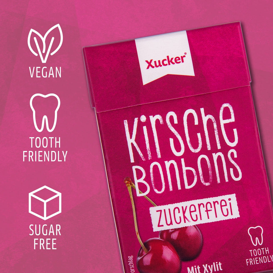 Bonbons mit Xylit | Kirsche