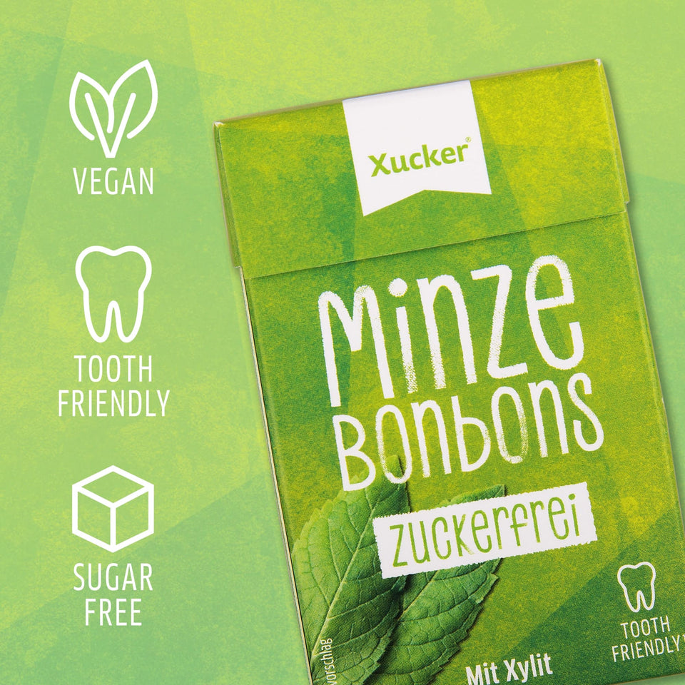 Bonbons mit Xylit | Minze