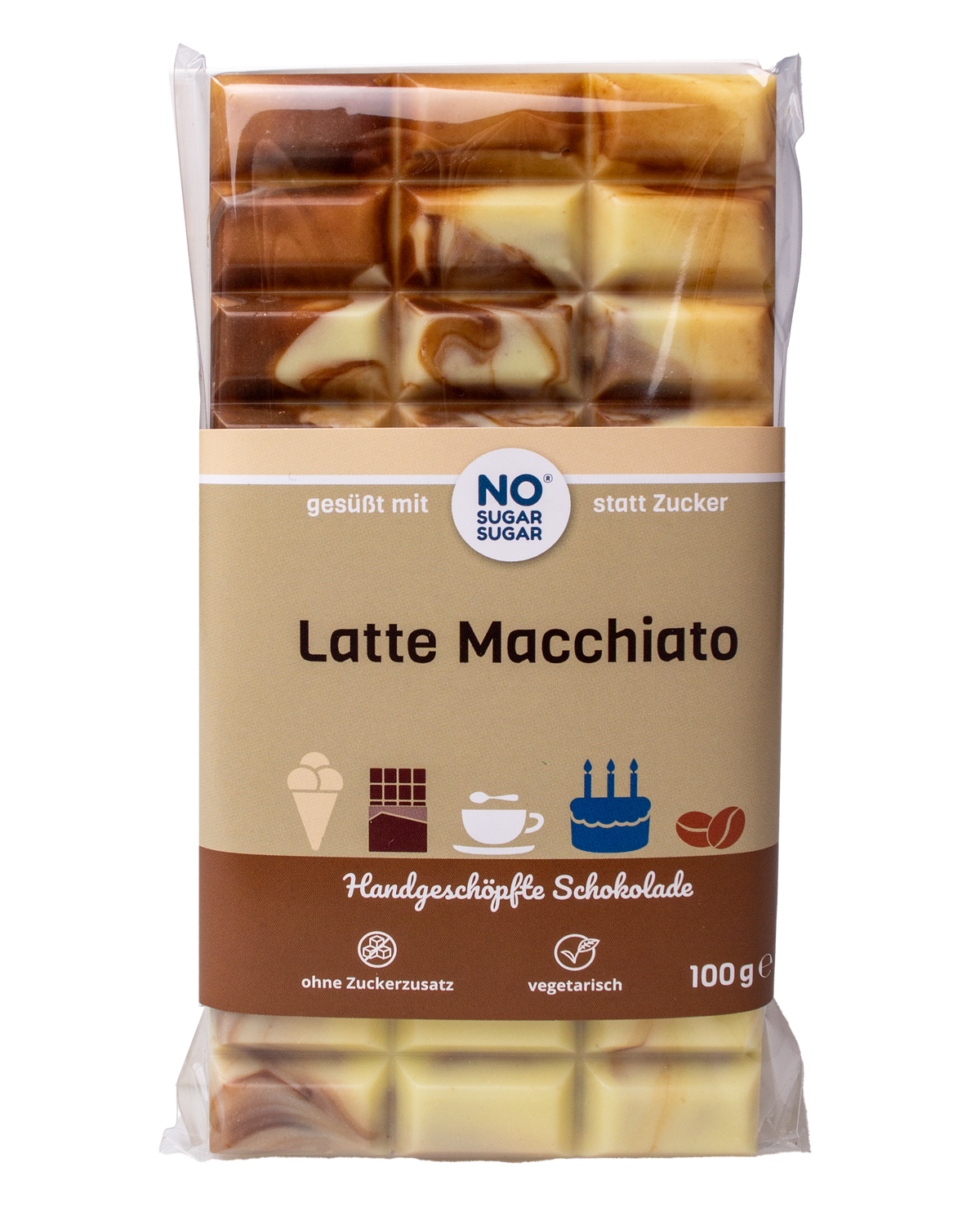 Lower-Carb* Schokolade | Latte Macchiato (MHD: 30.08.2026)