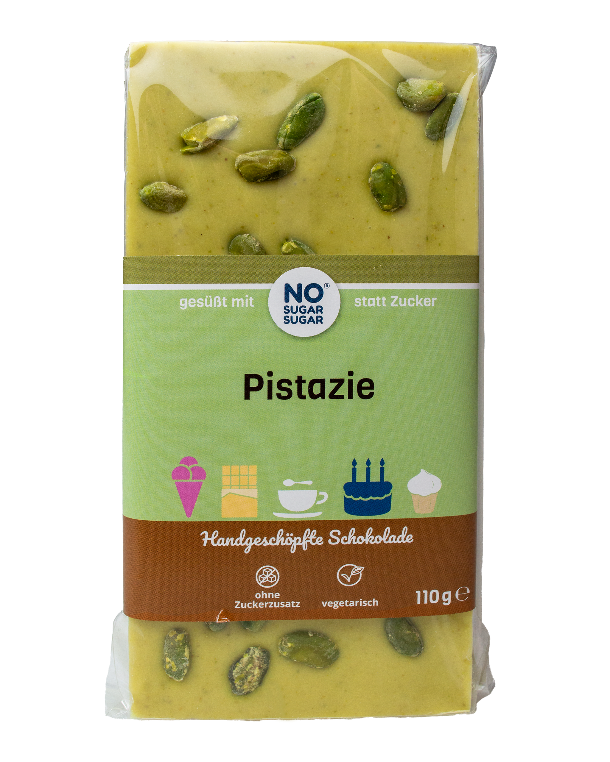 Lower-Carb* Schokolade | Pistazie (MHD: 30.12.2025)