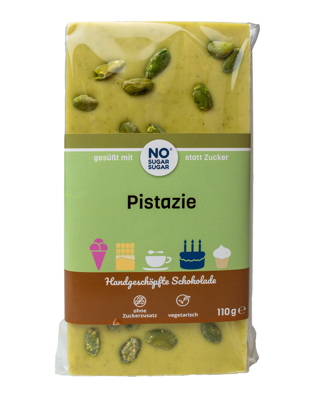 Lower-Carb* Schokolade | Pistazie (MHD: 30.12.2025)