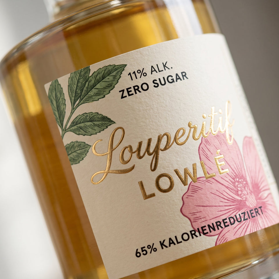 Lowperitif Lowlé | Alkoholhaltiger Aperitif ohne Zucker