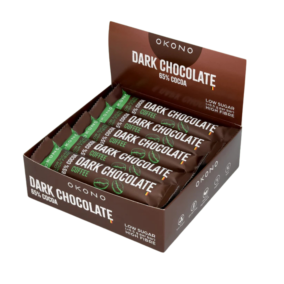 Dark Chocolate Coffee Schokoriegel | 20er Maxipack
