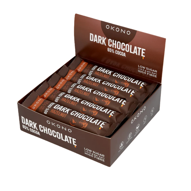 Dark Chocolate Hazelnut Schokoriegel | 20er Maxipack