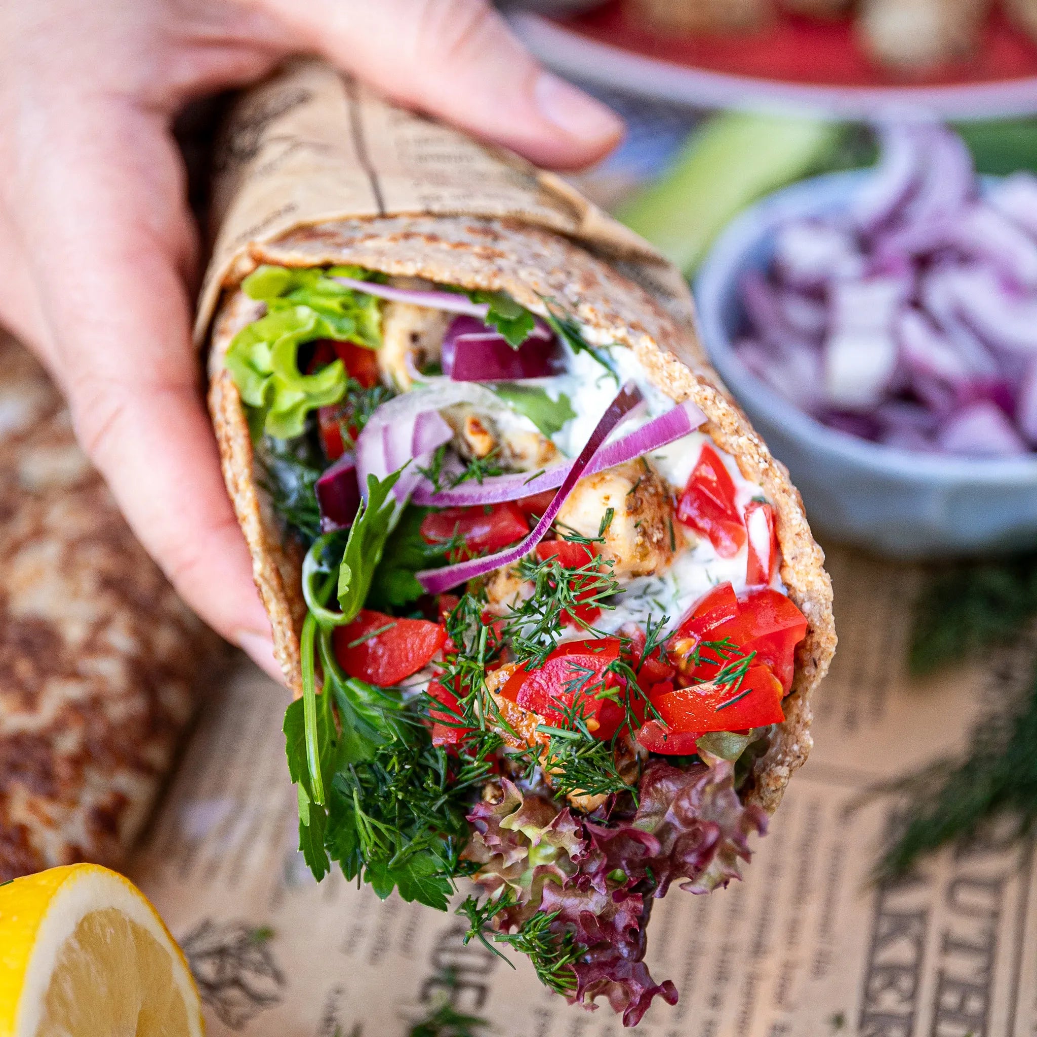 Lower-Carb* Wrap Mix | Bio