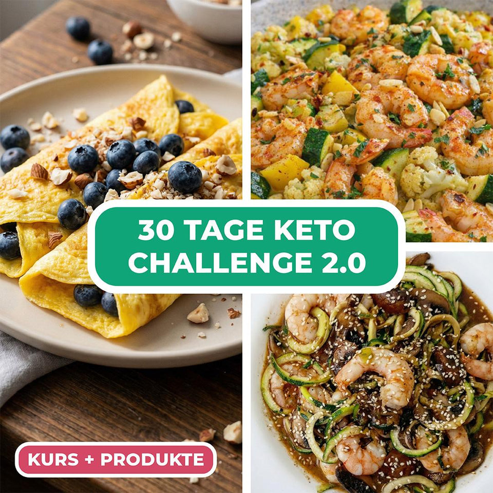 30 Tage Keto Challenge 2.0 | Online Kurs mit Produkten