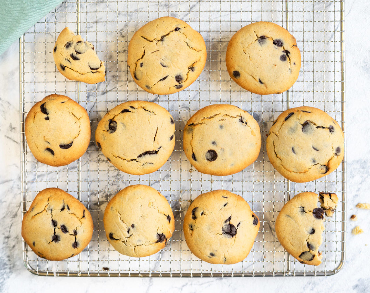 Low-Carb Protein-Chocolate-Chip-Cookies