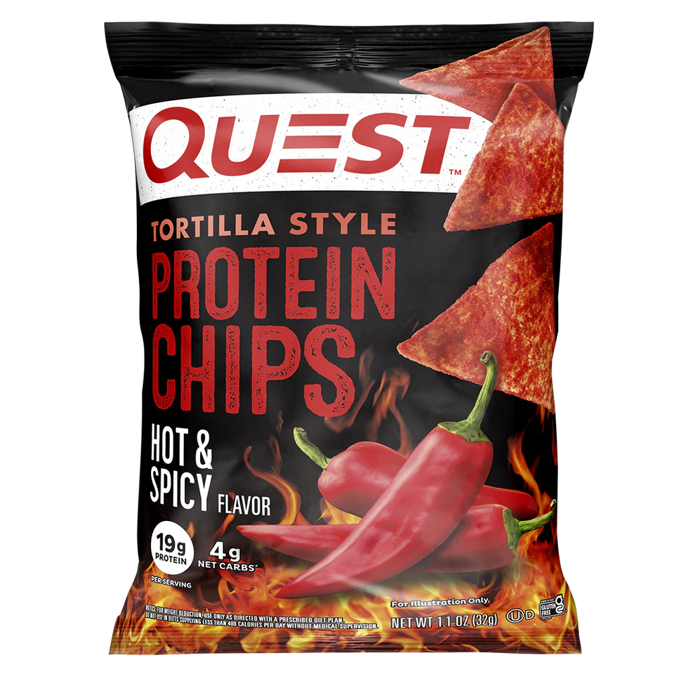 Hot & Spicy Protein Chips Tortilla Style