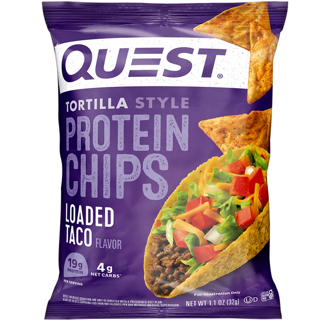 Loaded Taco Protein Chips Tortilla Style