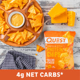 Nacho Cheese Protein Chips Tortilla Style