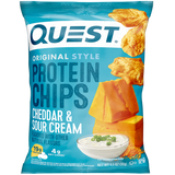 Cheddar & Sour Cream Protein Chips Original Style | 8er Maxipack