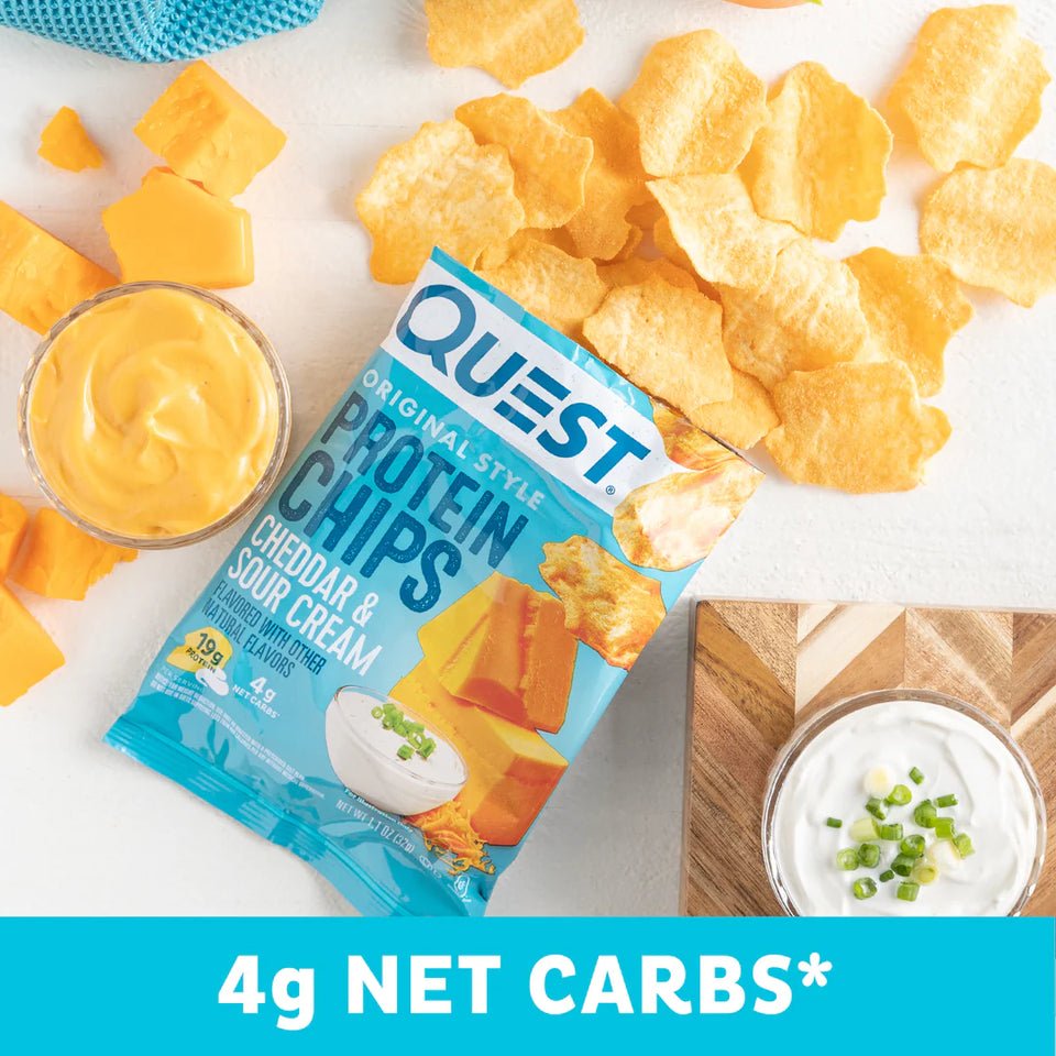 Cheddar & Sour Cream Protein Chips Original Style