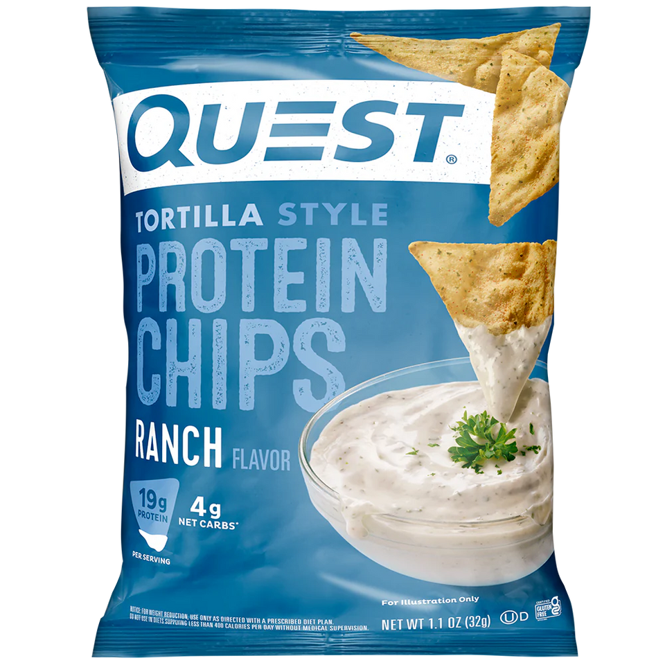 Ranch Protein Chips Tortilla Style | 8er Maxipack