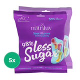 Less Sugar - Saure Würmer | 5x50g