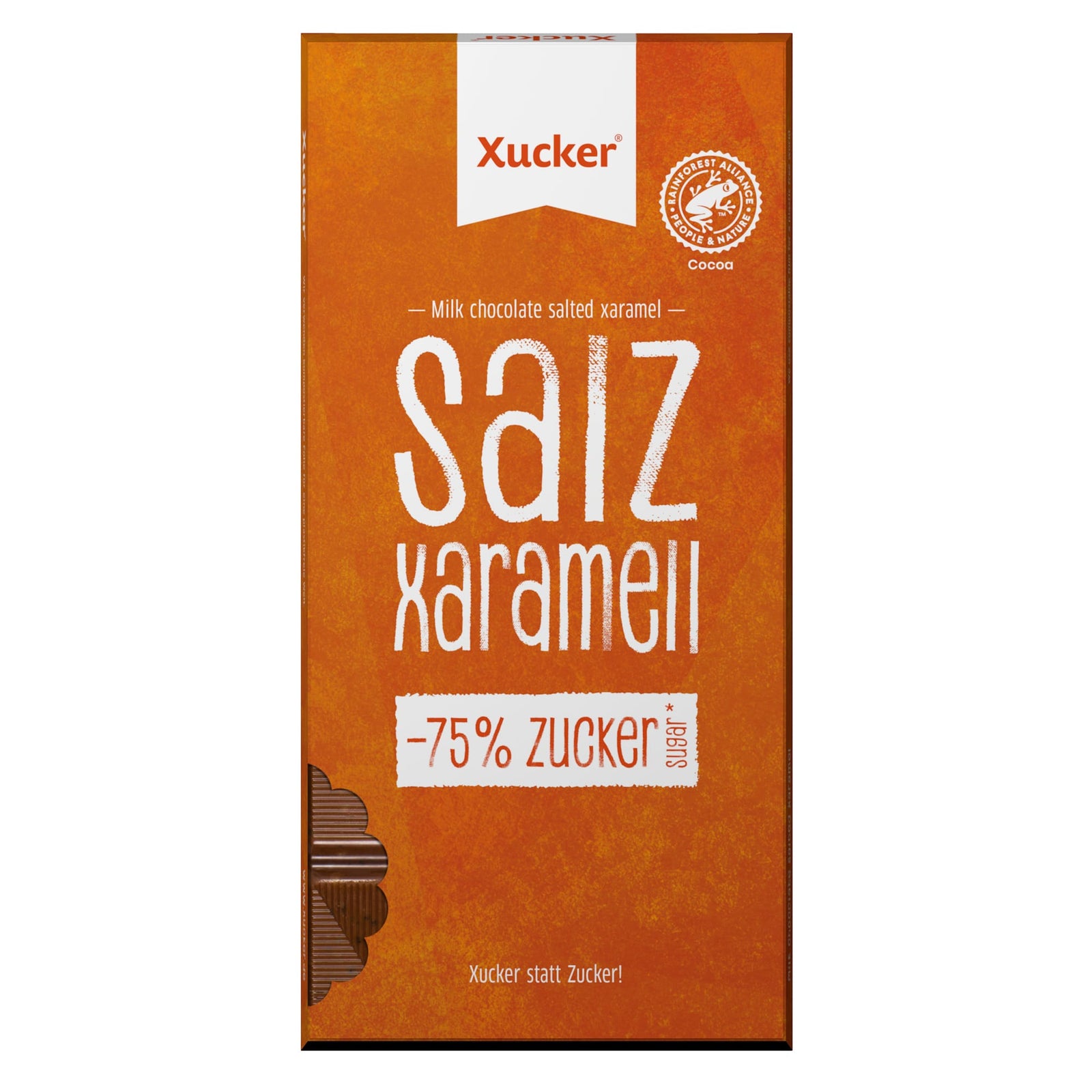 Vollmilch Salz-Karamel Schokolade | Xylit