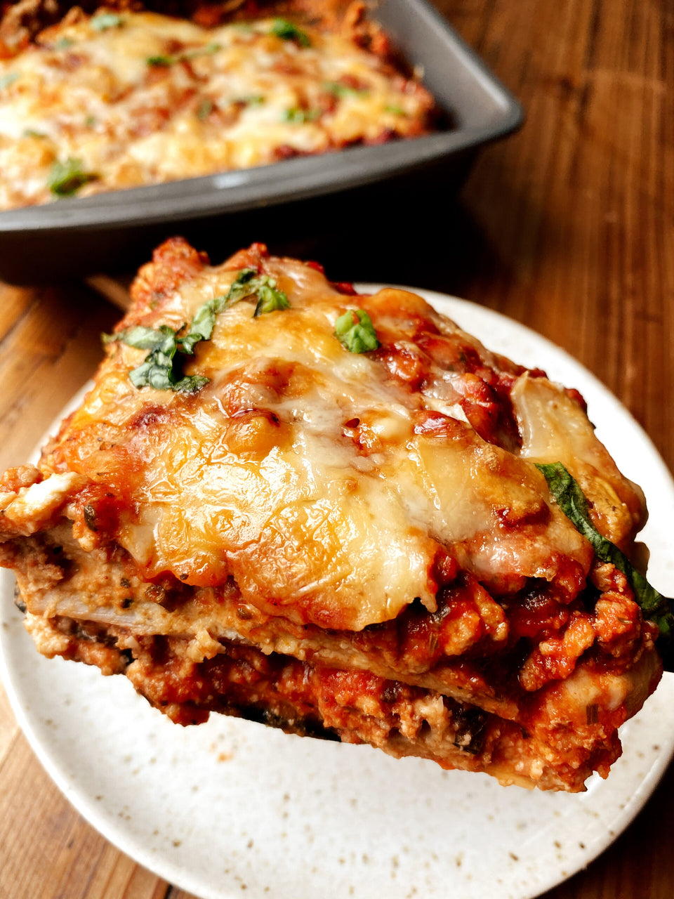 Lasagne Blätter aus Palmenherzen