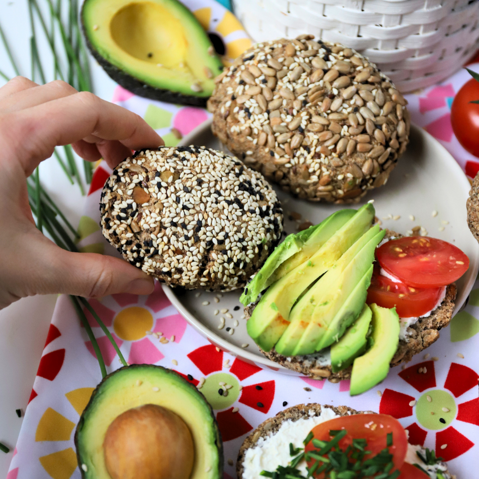 Vegane Lower-Carb* Brötchen Mischung